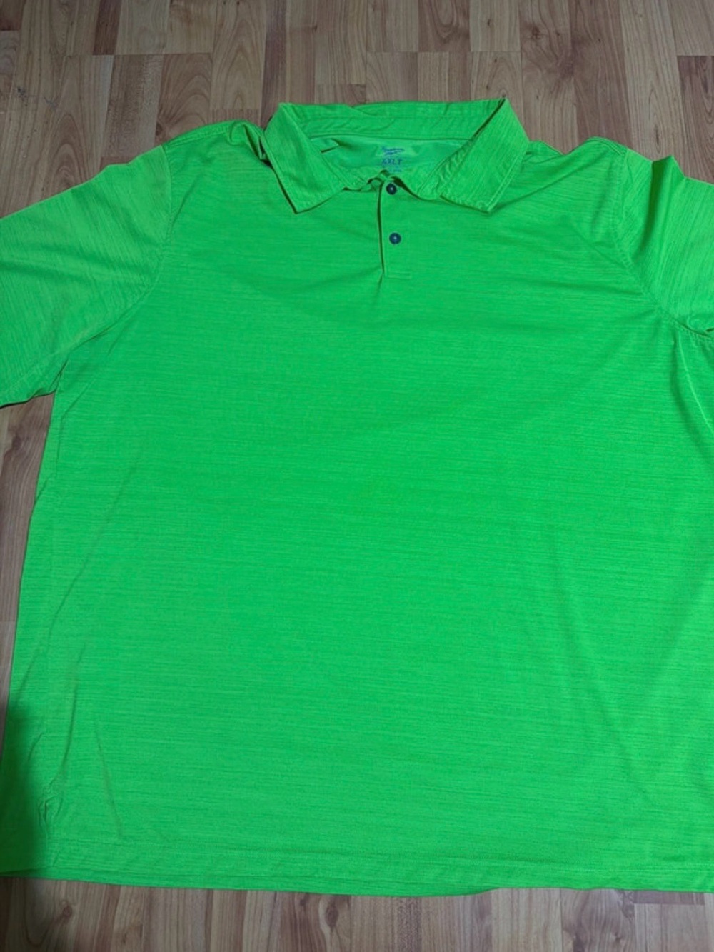 Reebok Men's Bright Green Polo Shirt Big and Tall